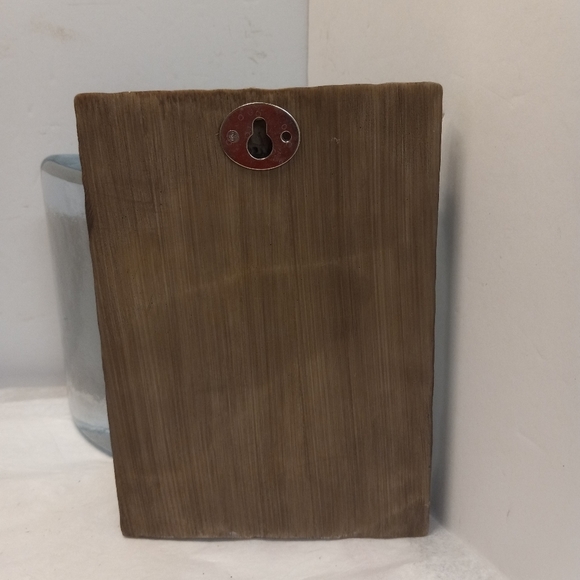 CHIU Tak Hak Wall Plaque Decor LIVRES 76 Blue Vintage Collectible - Picture 3 of 6